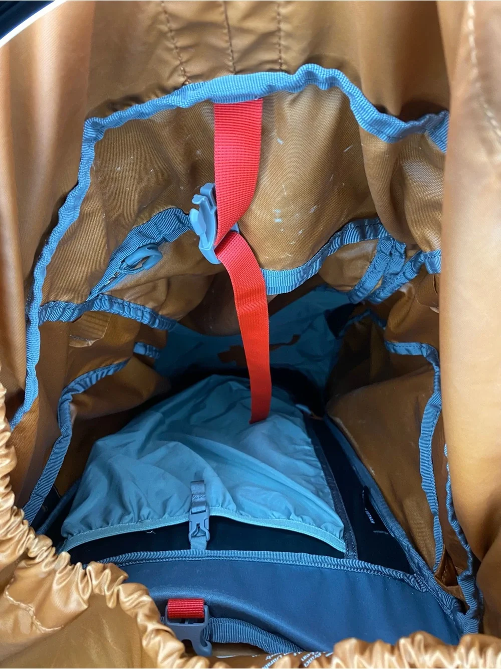 Osprey Aether 60 Backpack Mens Large Orange Hiking Backpacking Pack 60L Camping
